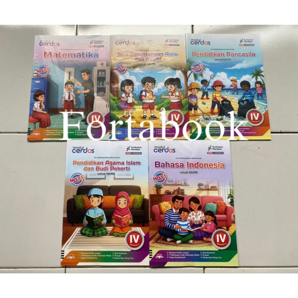 LKS CERDAS SD KELAS 4 KURIKULUM MERDEKA SEMESTER 2