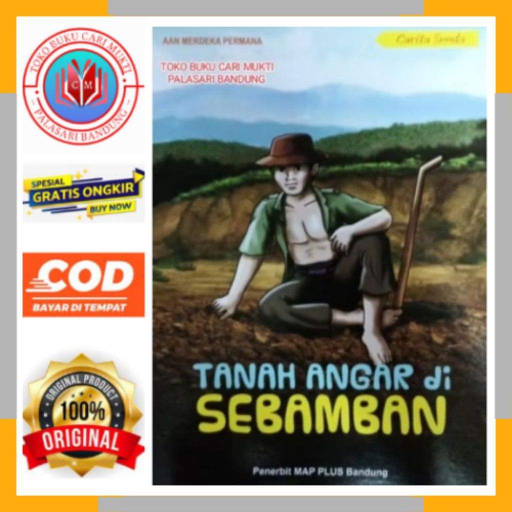MAP PLUS BUKU NOVEL SUNDA TANAH ANGAR DI SEMBABAN - Aan Merdeka Permana