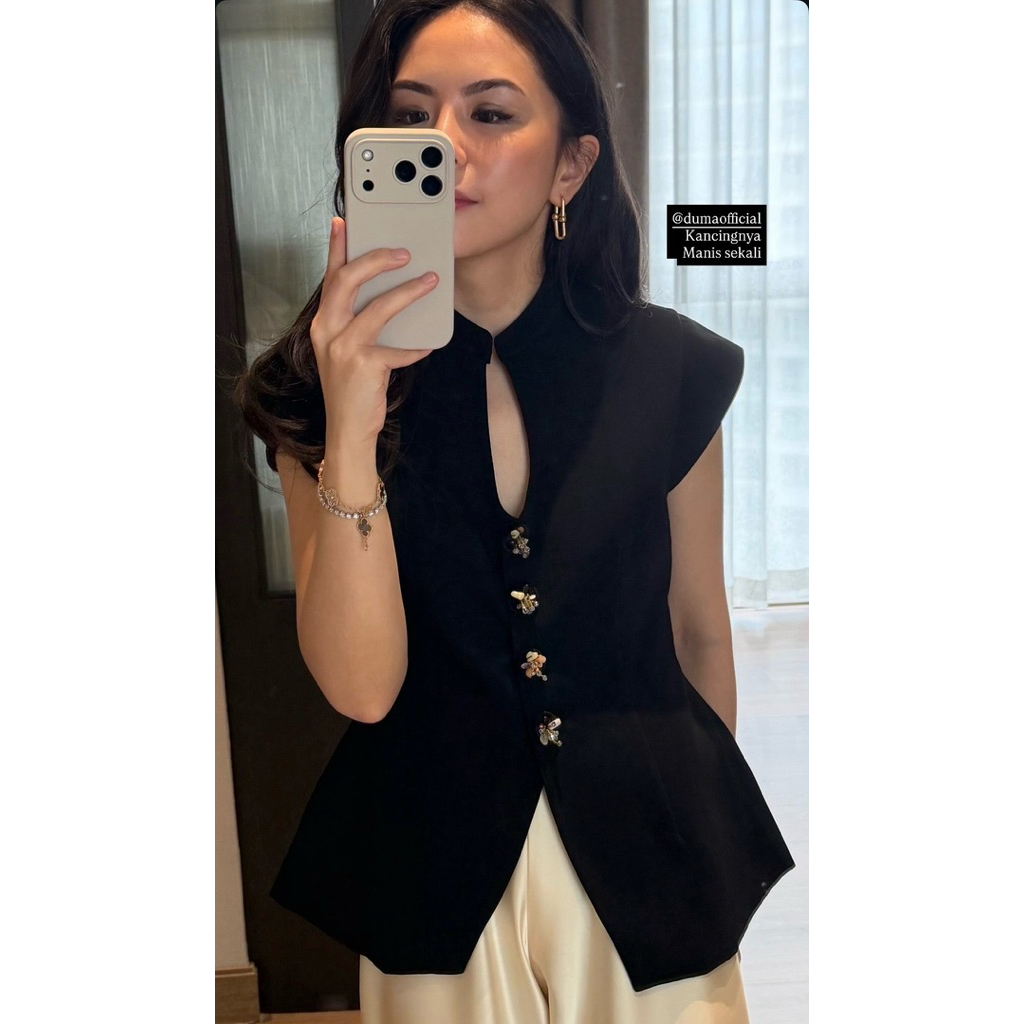 DUMA Joya Top Black