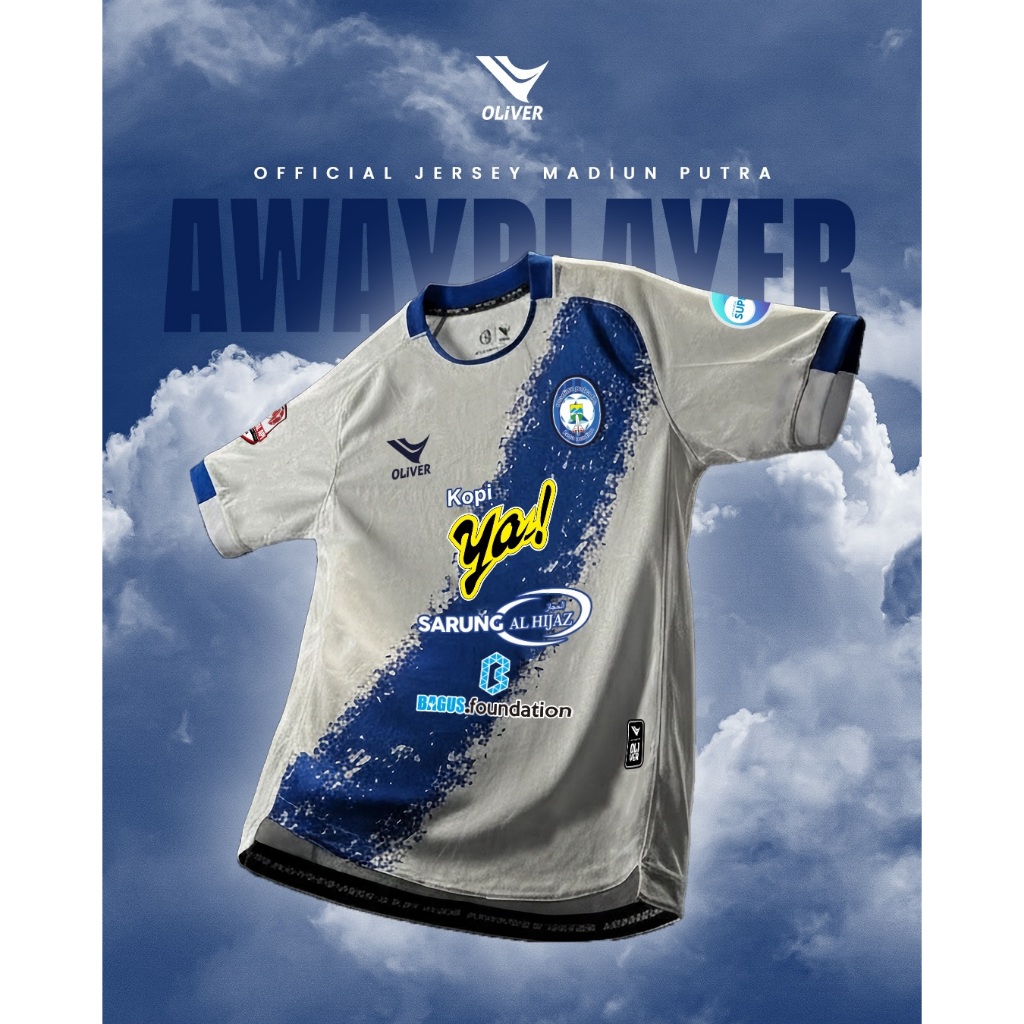 JERSEY AWAY PLAYER MADIUN PUTRA FC LIGA 4 PIALA GUBERNUR JATIM 2025/2026