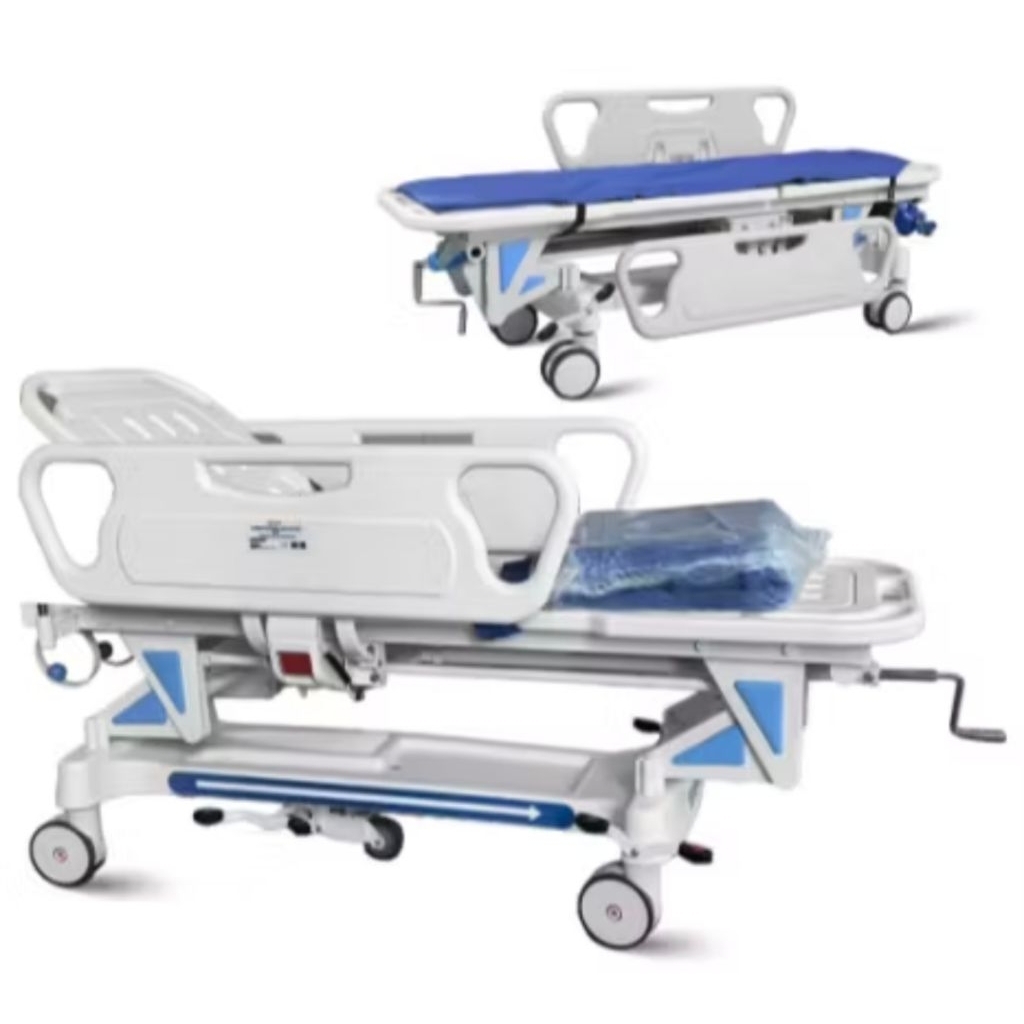 Bed Patient Transfer Trolley Bed / Emergency Bed / Bed Transfer Pasien Onehealth GEA /Transfer Stret