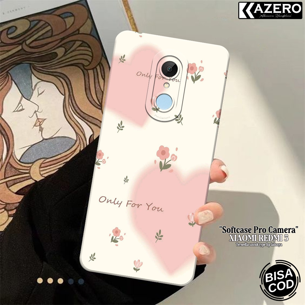 Softcase XIAOMI REDMI 5 Fashion Case Aesthetic Case Hp XIAOMI REDMI 5 Silikon Pro Camera Kesing XIAO