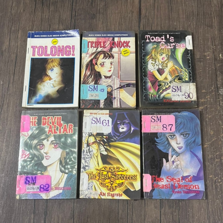 Komik Jepang Serial Misteri : Berawalan Huruf "T"
