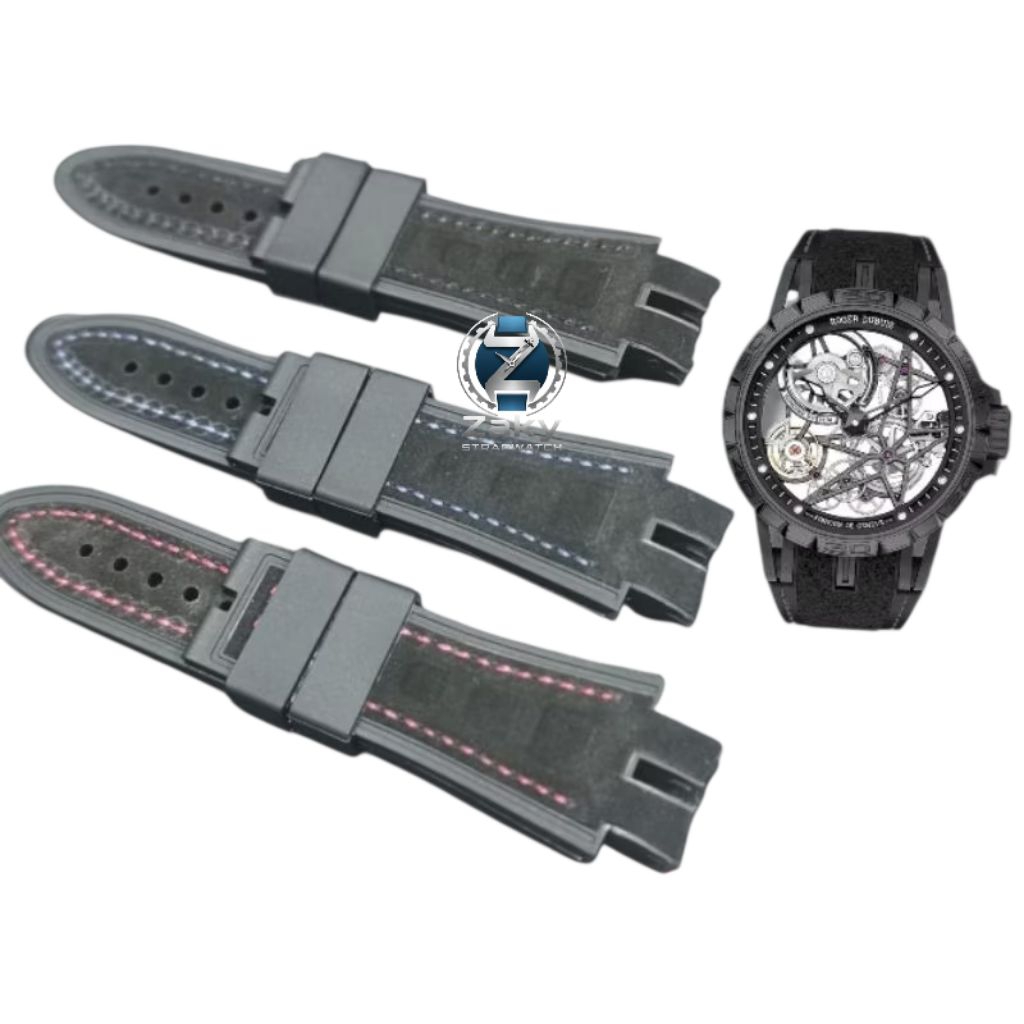 Strap Tali Jam Tangan Roger Dubuis Excalibur Spider Pirelli Dan Excalibur Aventador Spider