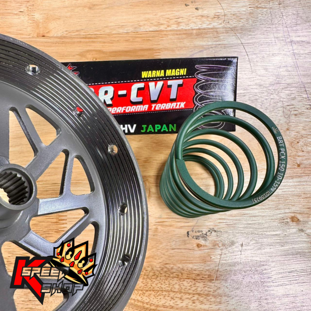 Mangkok Ganda CVT Matic NMAX Aerox Lexi – Kartel Garis V4 Anti Gredek + Set Per CVT BRT