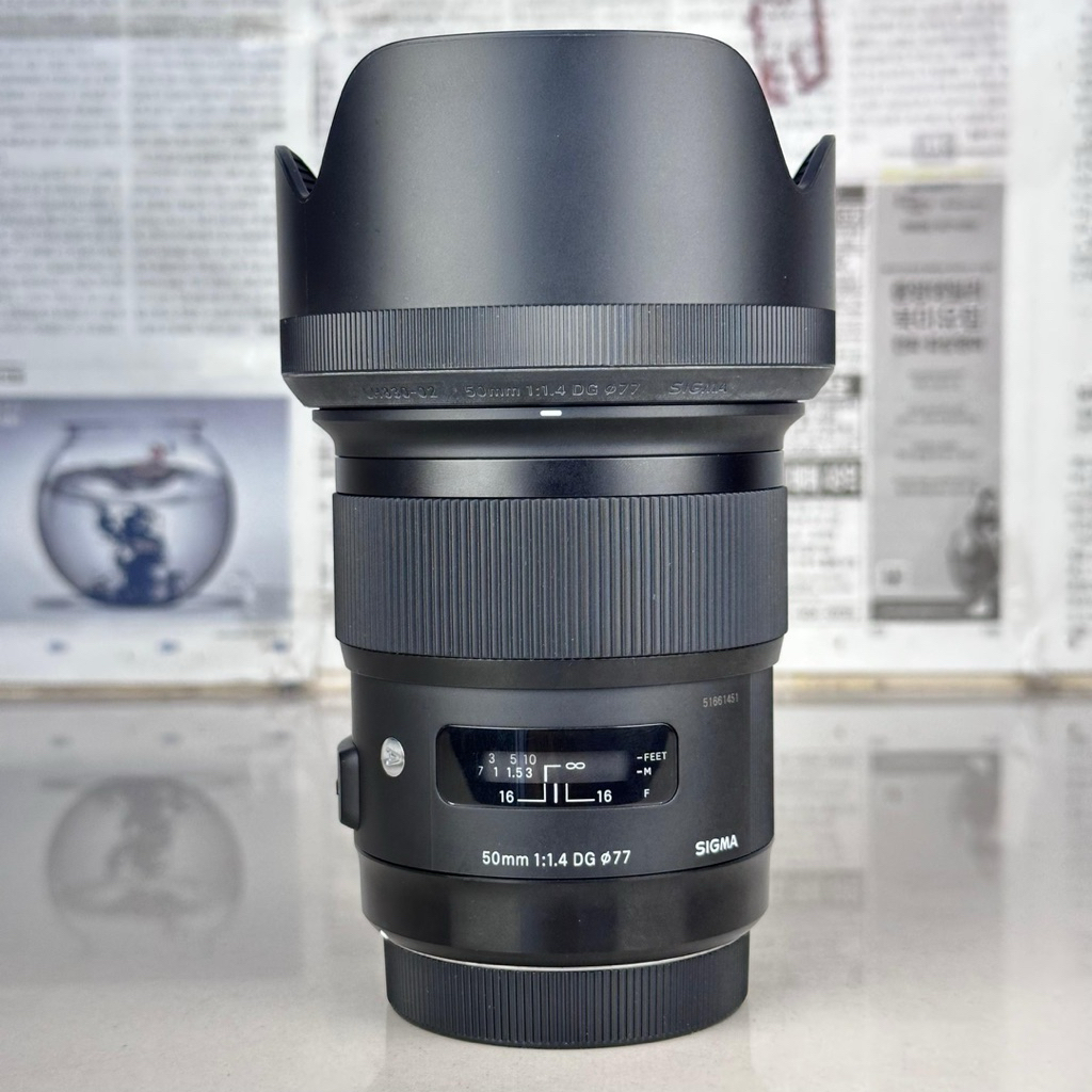 Sigma 50mm F1.4 DG Art For Canon
