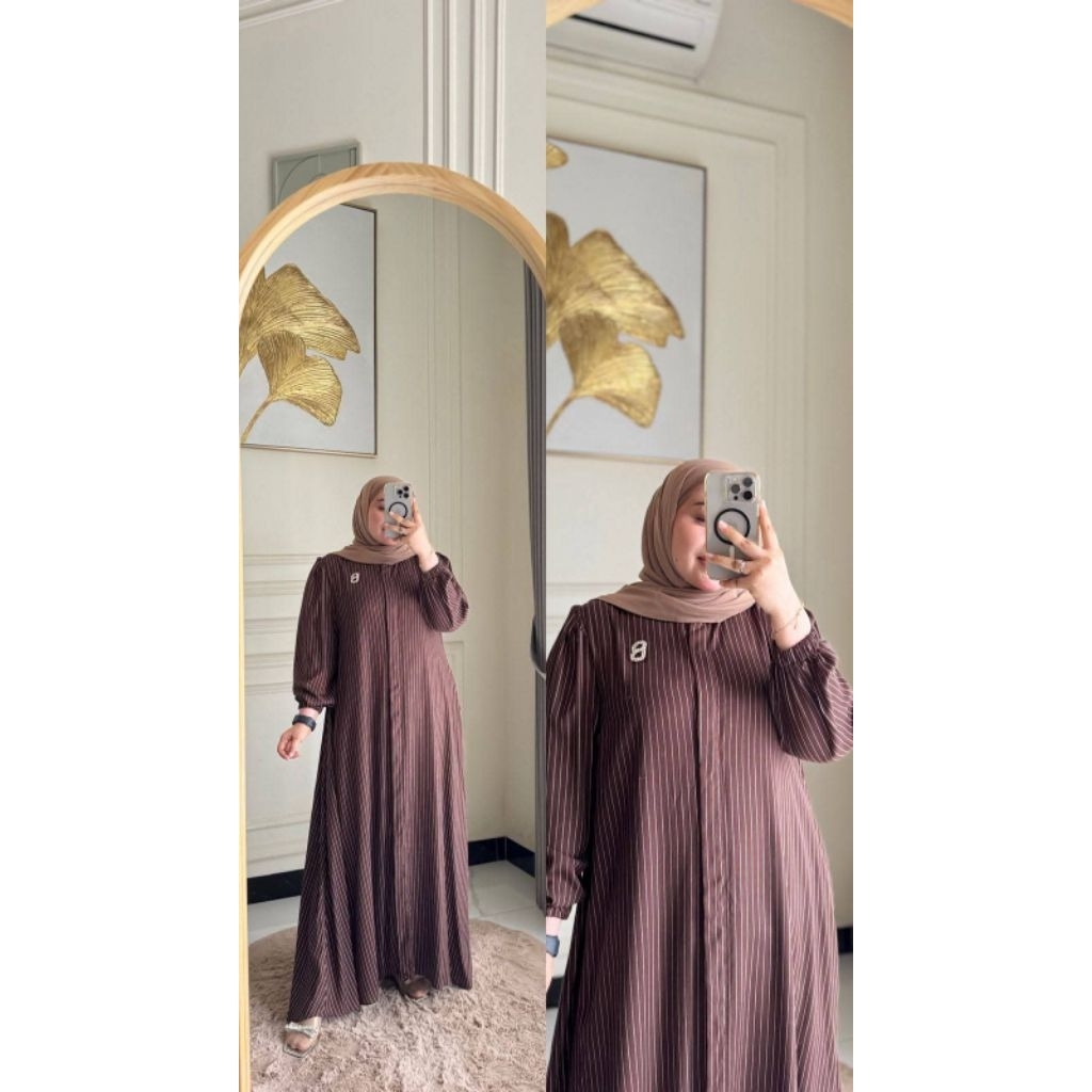 GAMIS RAYON SALUR// GAMIS TWILL SALUR BUSUI JUMBO BIGSIZE// DRESS SALUR BUSUI BAHAN RAYON TWILL ADEM