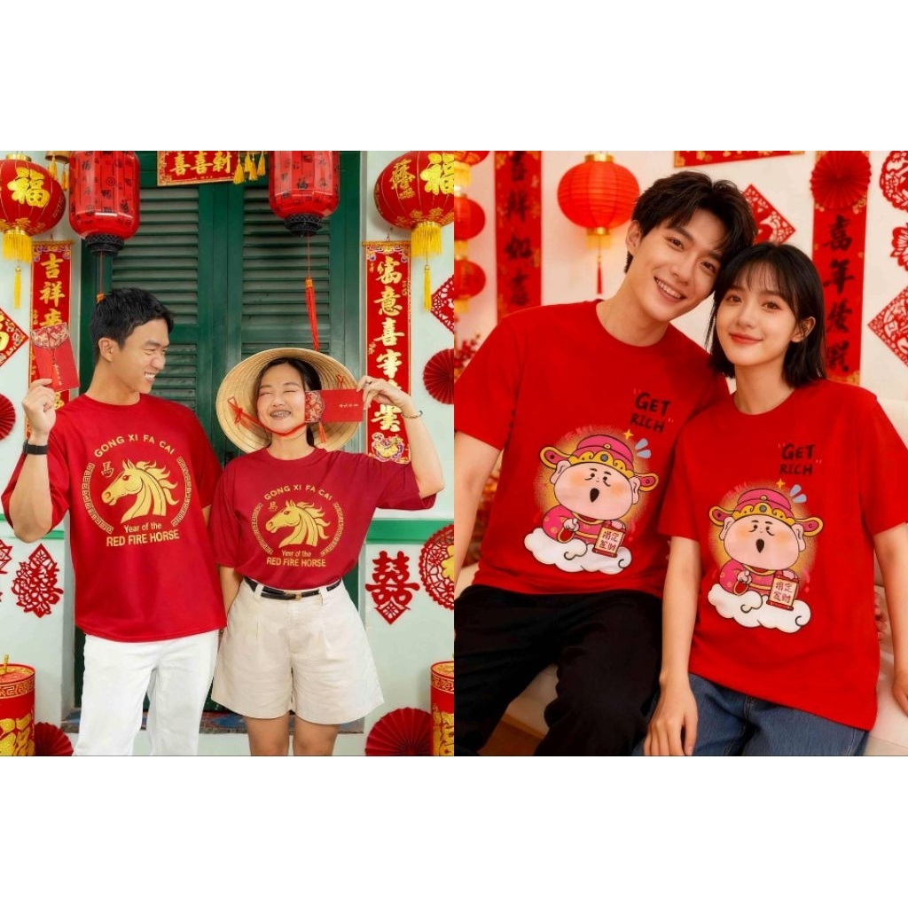 MIKIEE_MINIEE T-SHIRT COUPLE FAMILY / BAJU ATASAN IMLEK COWOK CEWEK