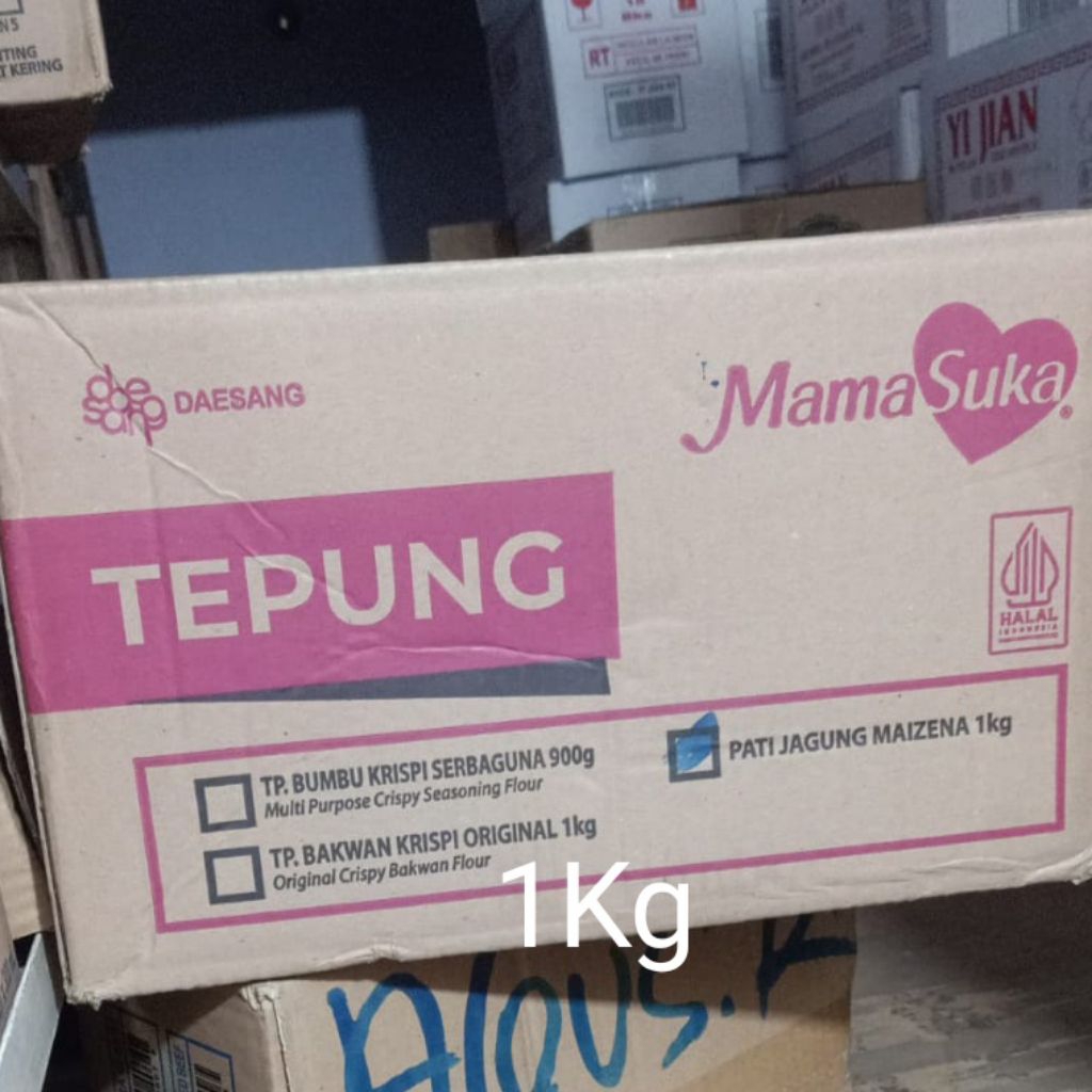 Mamasuka Maizena 1Kg per dus
