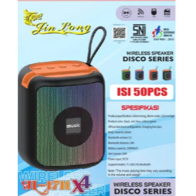 Speaker Wireless Jinlong JL 1711 X4 Super Bass
