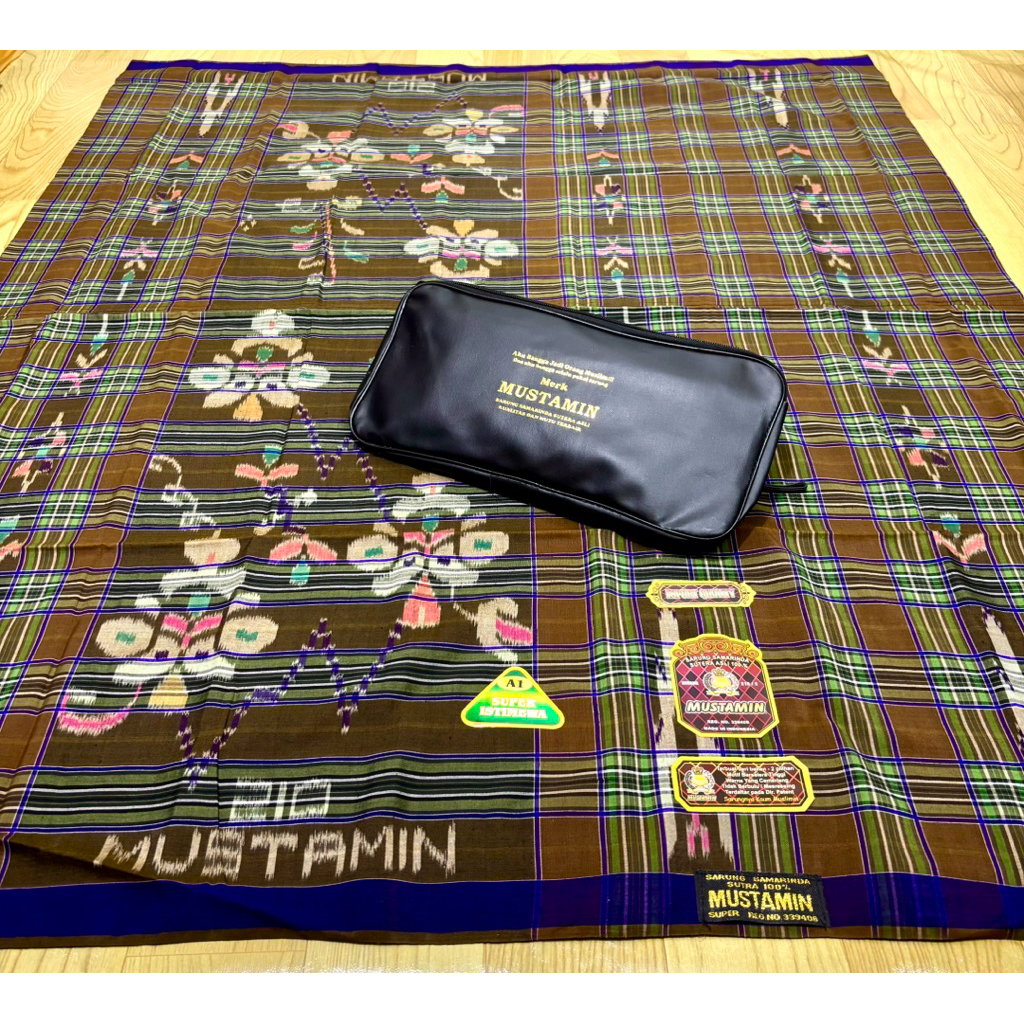 SARUNG MUSTAMIN  JADUL KKR FULL SUTRA JAHIT TENGAH