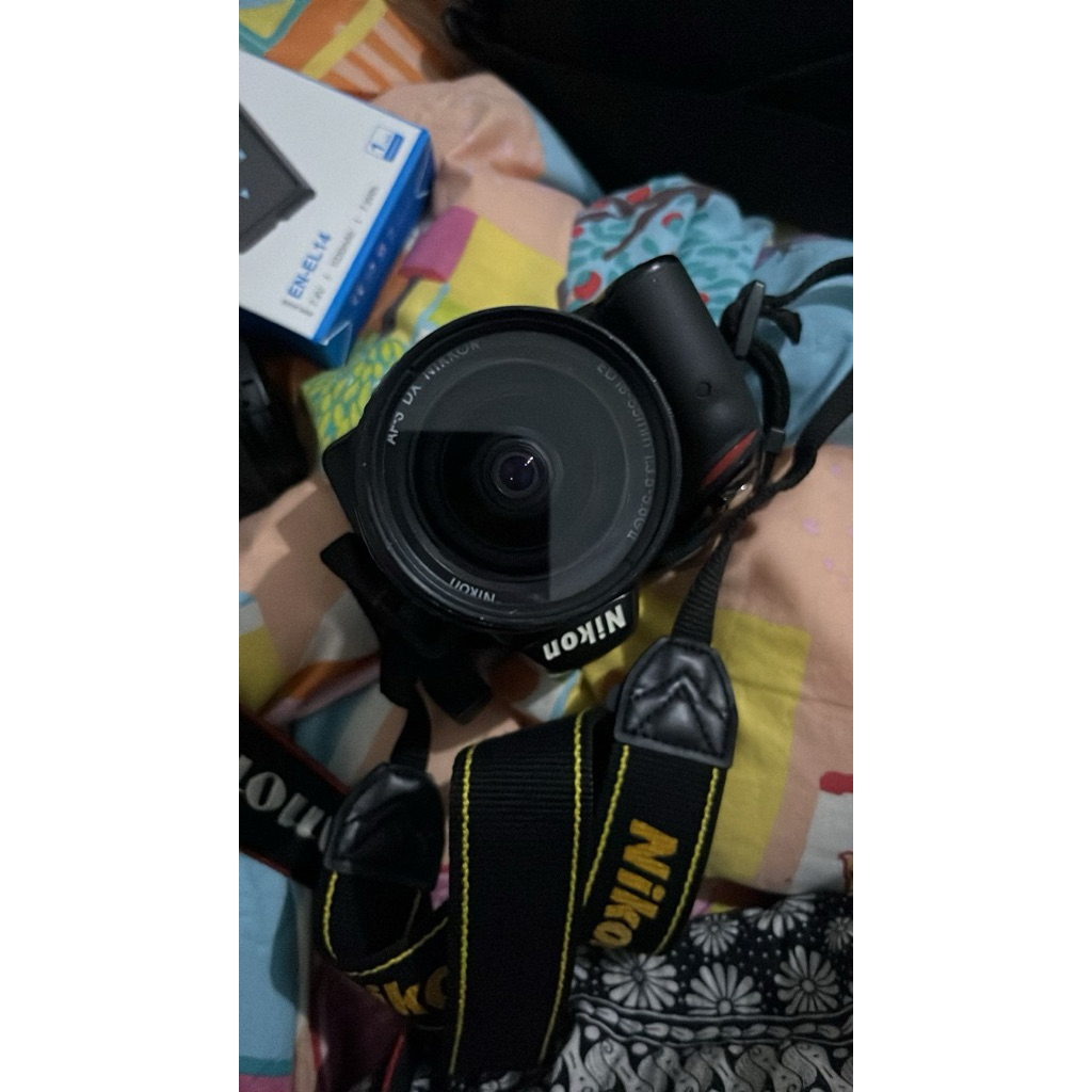 kamera nikon d3200 bonus baterai