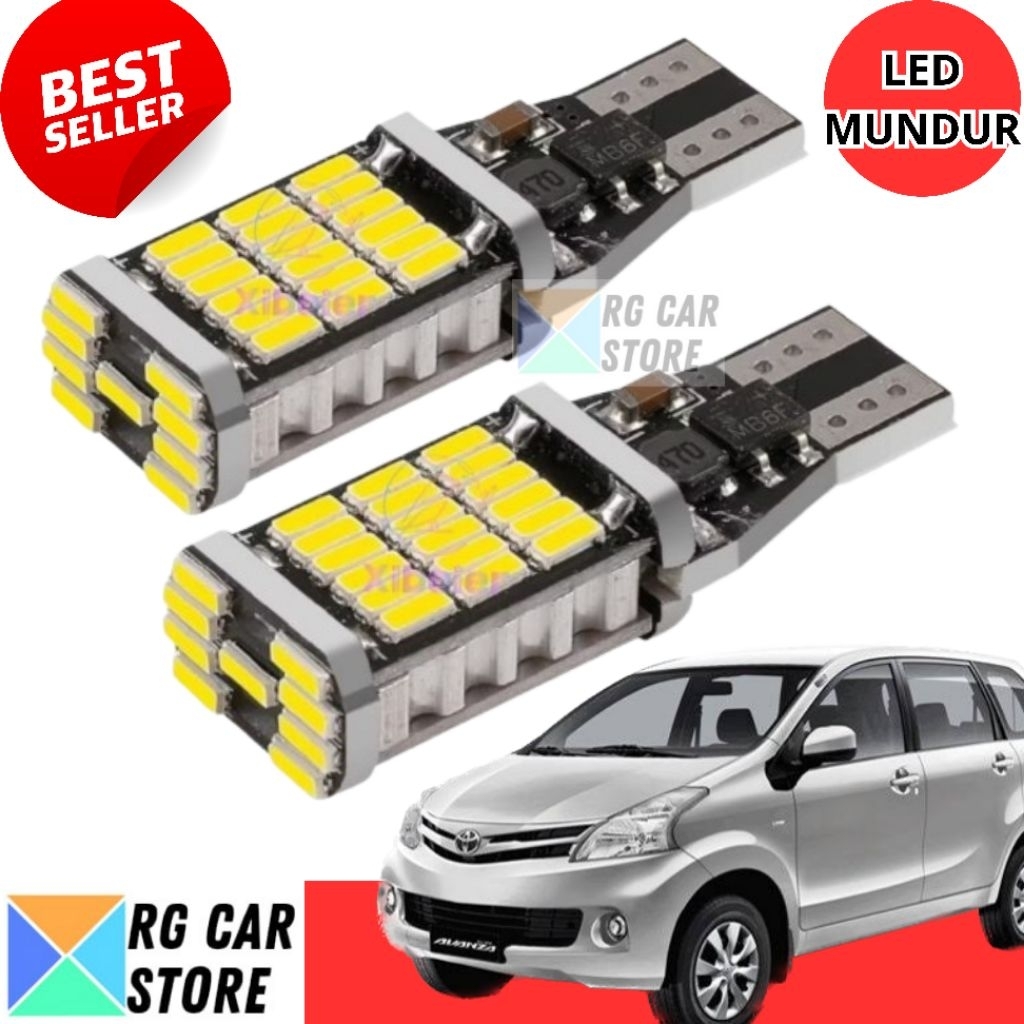 Lampu Parkir Mundur Avanza 2012-2014 LED Dajjal Super Putih 21Watt 12v Garansi 1 Tahun