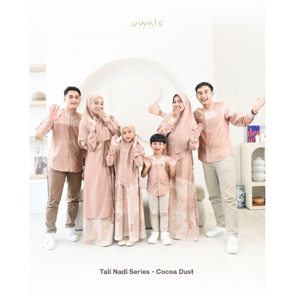 Sarimbit Tali Nadi Series Cocoa Dust By Uwais Hijab