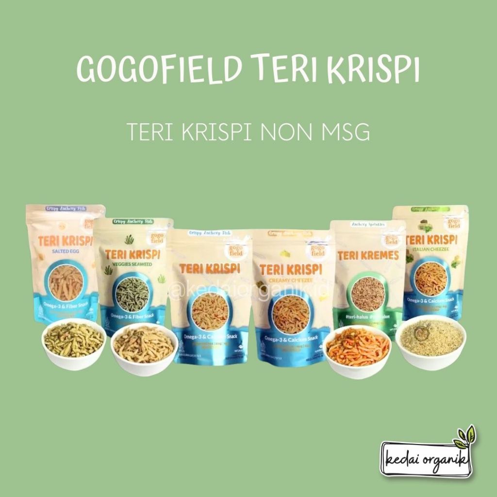 Gogofield Teri Krispi/Teri Kremes Non MSG