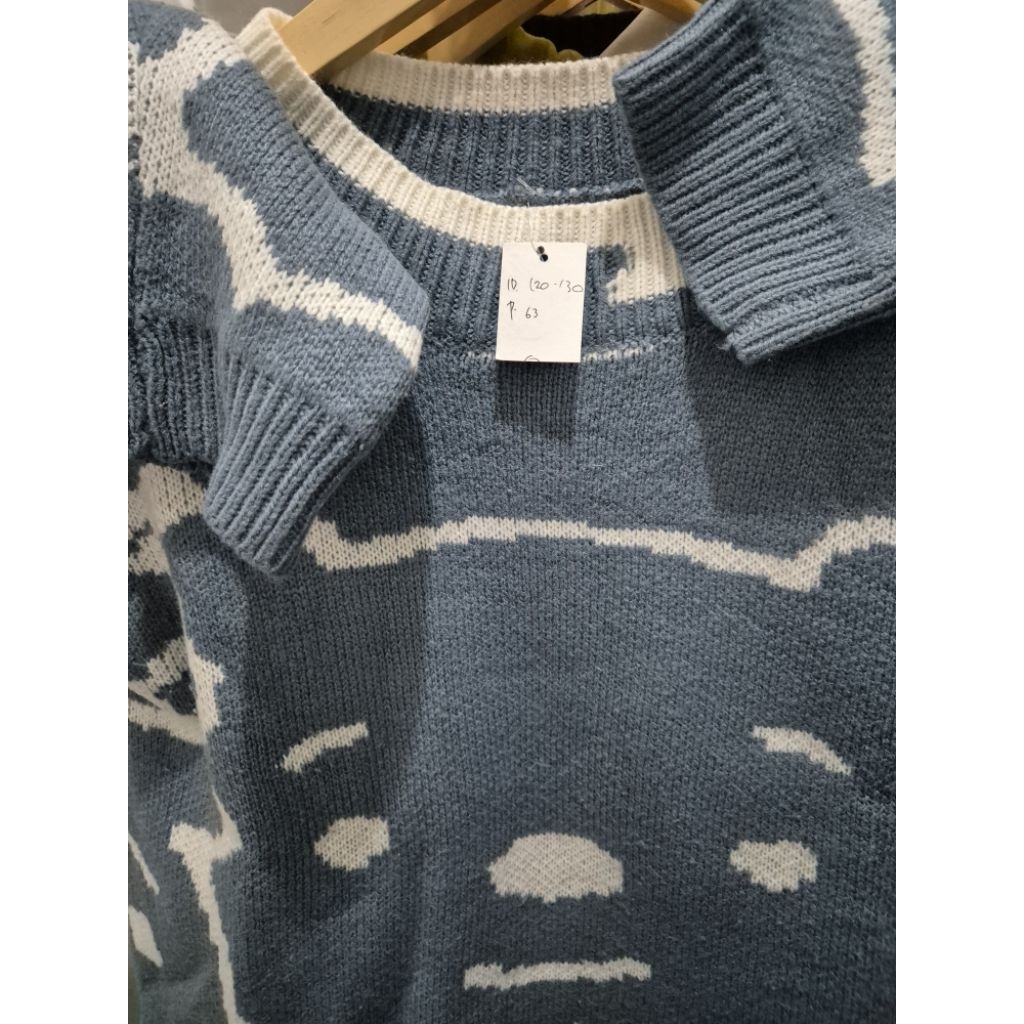 Preloved Rajut Animal Denim