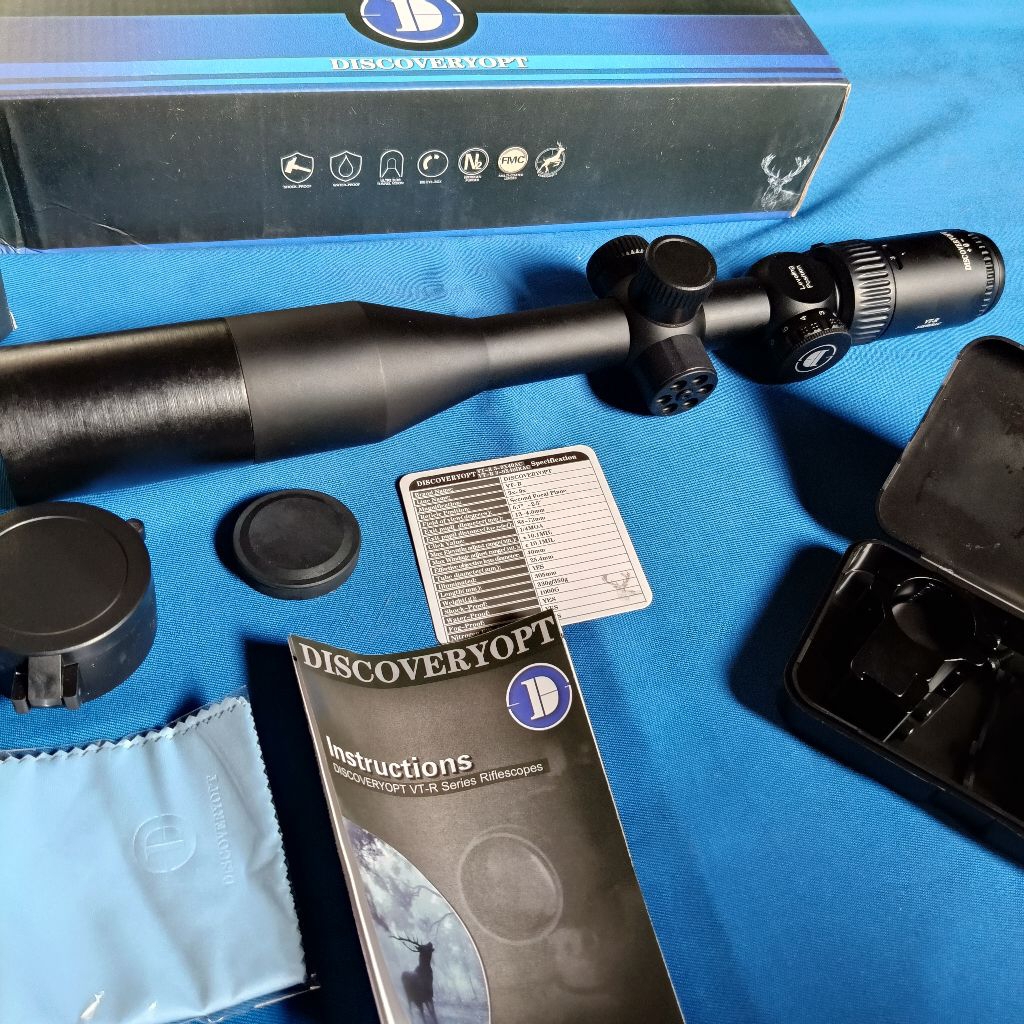 Teleskop Discovery vtr 3-9x40irac plus sunhed