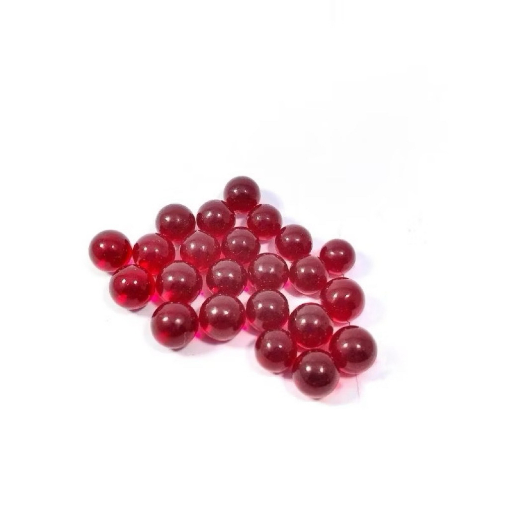 Batu merah siam bulat per 1pcs