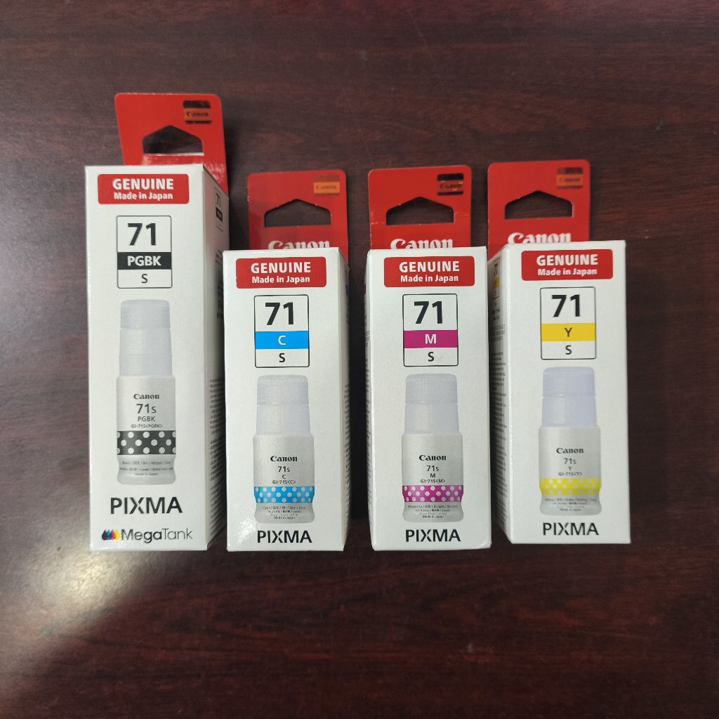 Tinta Canon GI-71 -1 Set- Tinta Canon G1020 G2020 G3020 G3060 Original