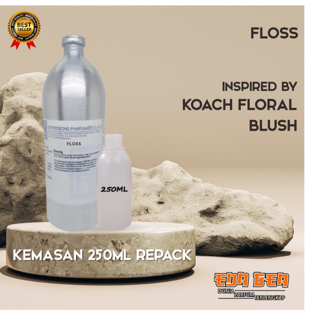 bibit parfum murni  FLOSS / FLORAL BLUSH BY COACH EP 250ML
