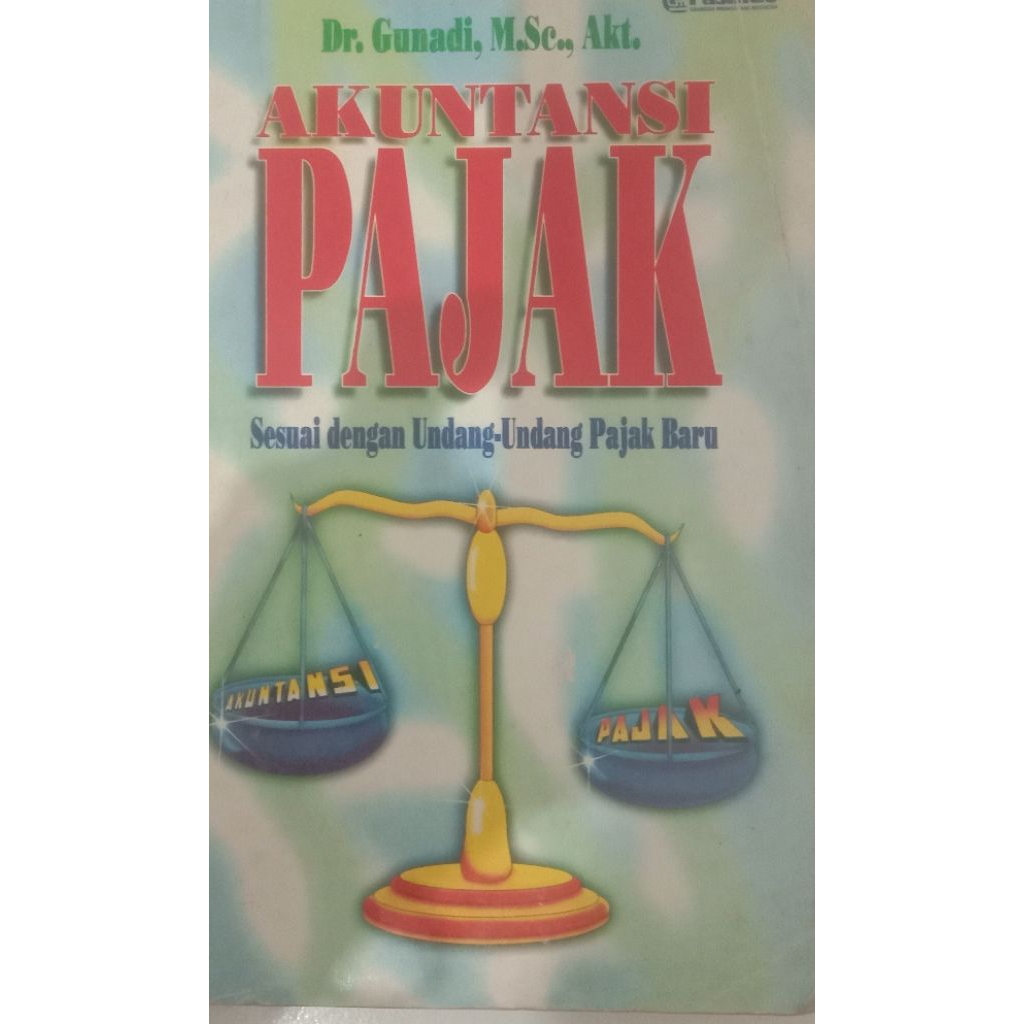 BUKU AKUNTANSI PAJAK BEKAS ORIGINAL
