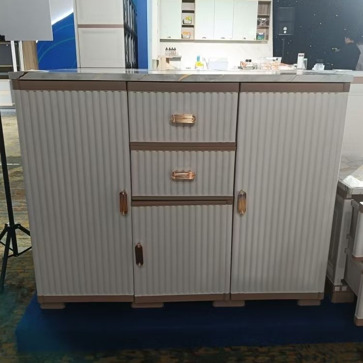 OTC CREDENZA RAK TV LEMARI HIAS OLYMPLAST LUXURY / LEMARI BUFFET PLASTIK OLYMPLAST CREDENZA LUXURY