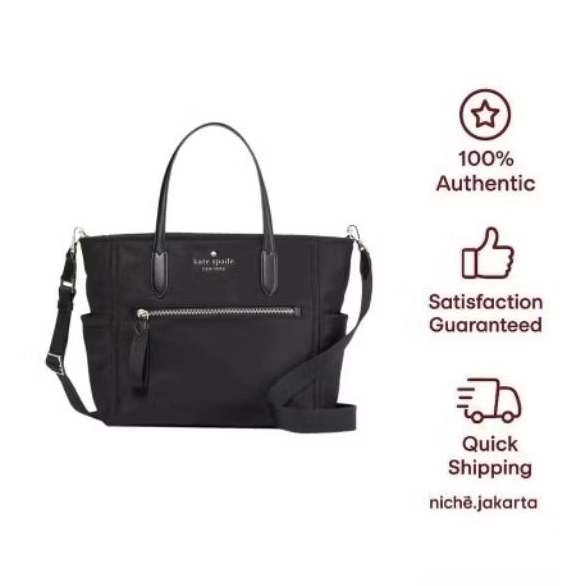 (Original) KATE SPADE Chelsea Medium Nylon Satchel Bag