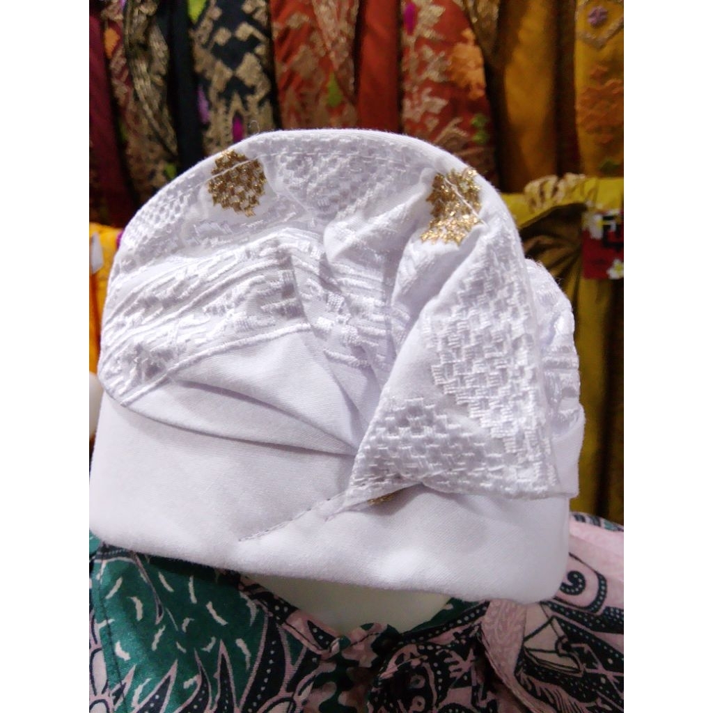 udeng Bali/udeng dewasa bali.songket bordir dewasa