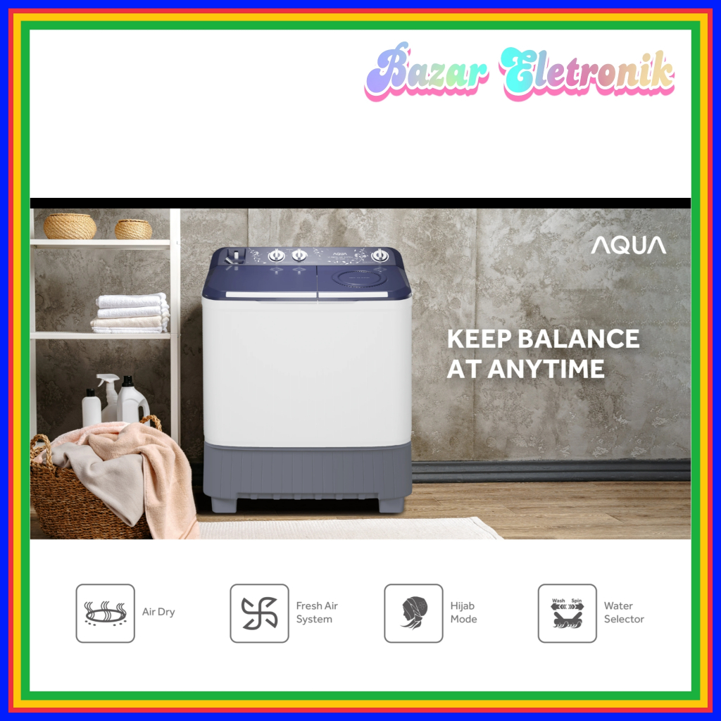 MESIN CUCI AQUA 1430 HT / MESIN CUCI AQUA / MESIN CUCI AQUA 1430