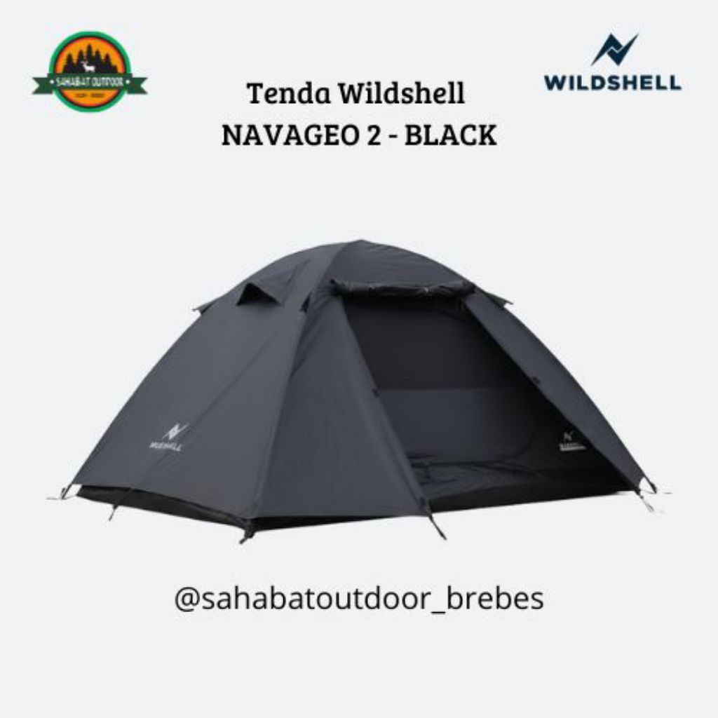 Tenda Wildshell Navageo 2p Black edition