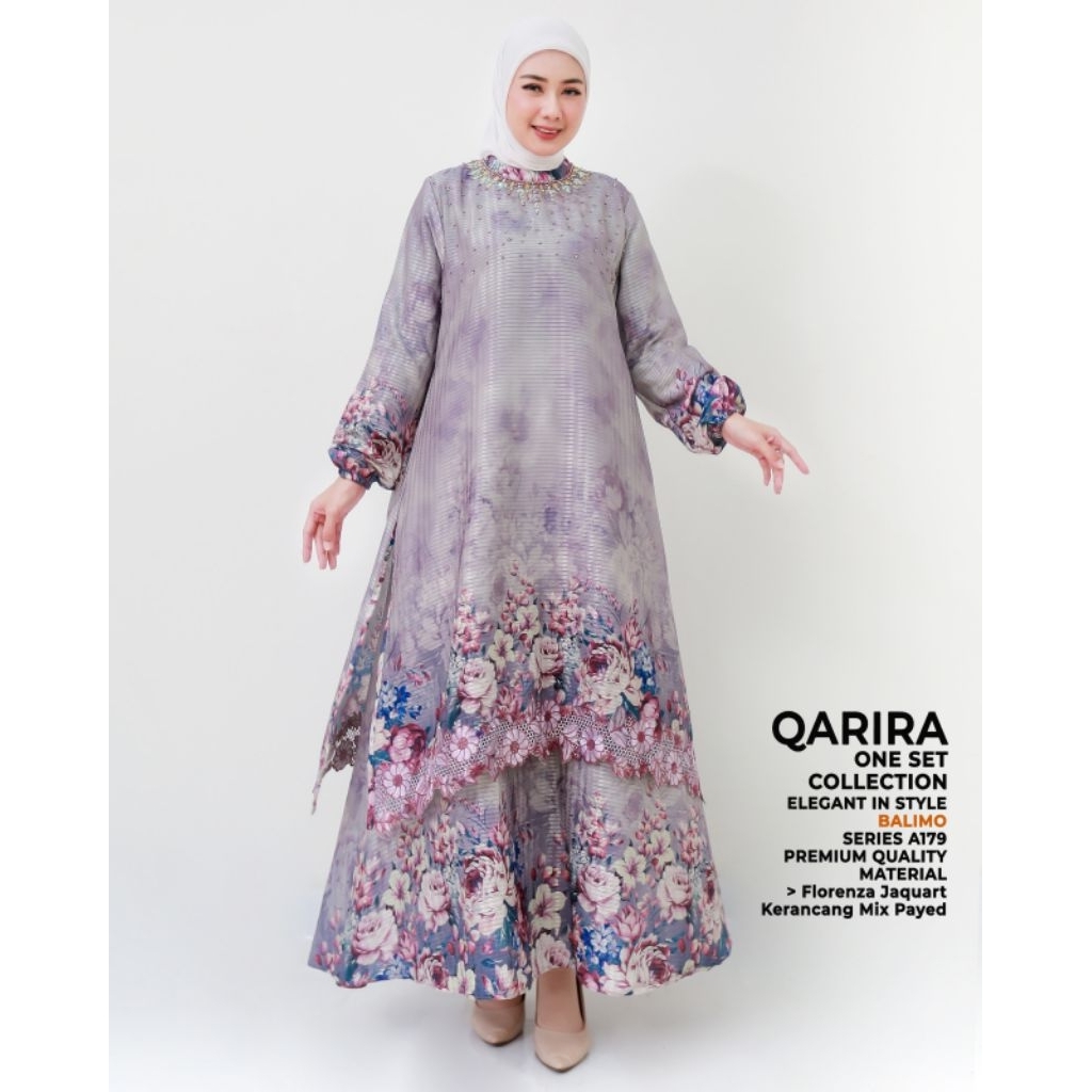 setrok qarira by  balimo mewah /set rok balimo ori