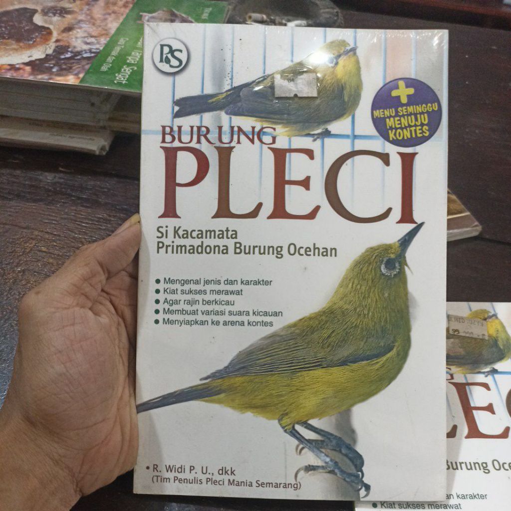 Burung Pleci Si Kacamata Primadona Burung Ocehan - Buku Pertanian, Peternakan dan Perikanan