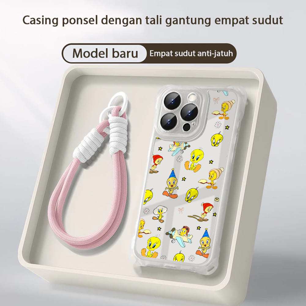 Sofcase + Tali Nylon Vivo Y11/Y12/Y12i/Y15/Y17/Y19 Motif lucu -Case Cantik - Case Terbaru - Case Kek