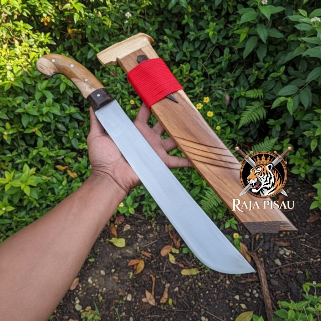 [RAJA PISAU] PROMO GOLOK BERKEBUN CIBATU BAJA PER GOLTEB GOLSEM ASLI BAJA PER PEMBURU PAMOROAN BOHLE