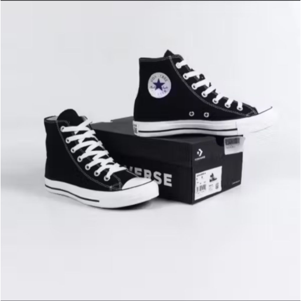 DISKON  SEPATU CONVERSE ALL STAR BOOTSALL PANJANG HITAM PRIA//WANITA Sneaker GRADE SIZE 36-43|| SEPA