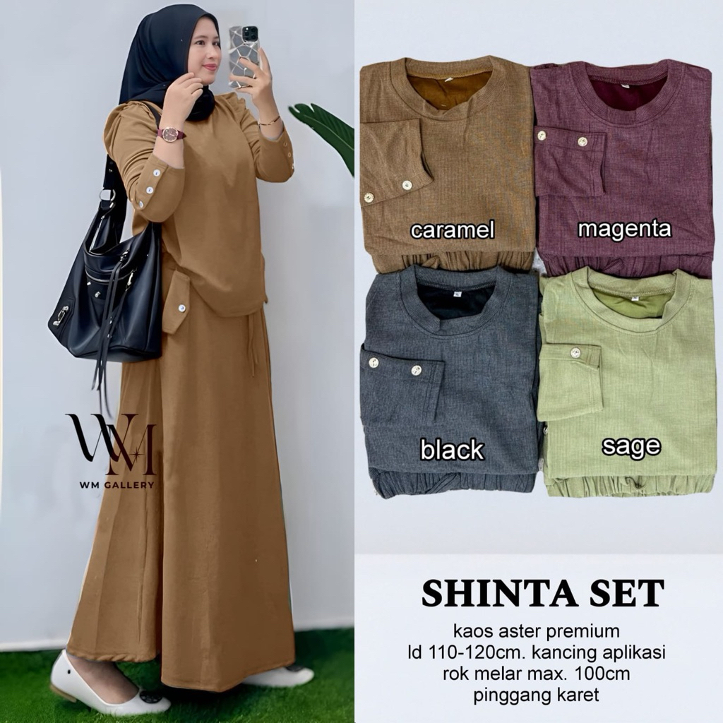 Zamila Set Rok Vensy set Shinta Set Rok Plisket Premium