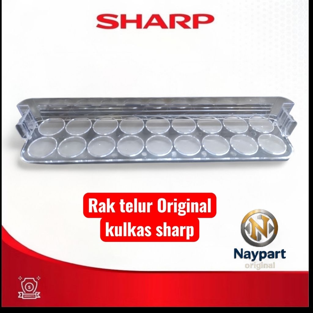 Original rak telur kulkas sharp 1 pintu