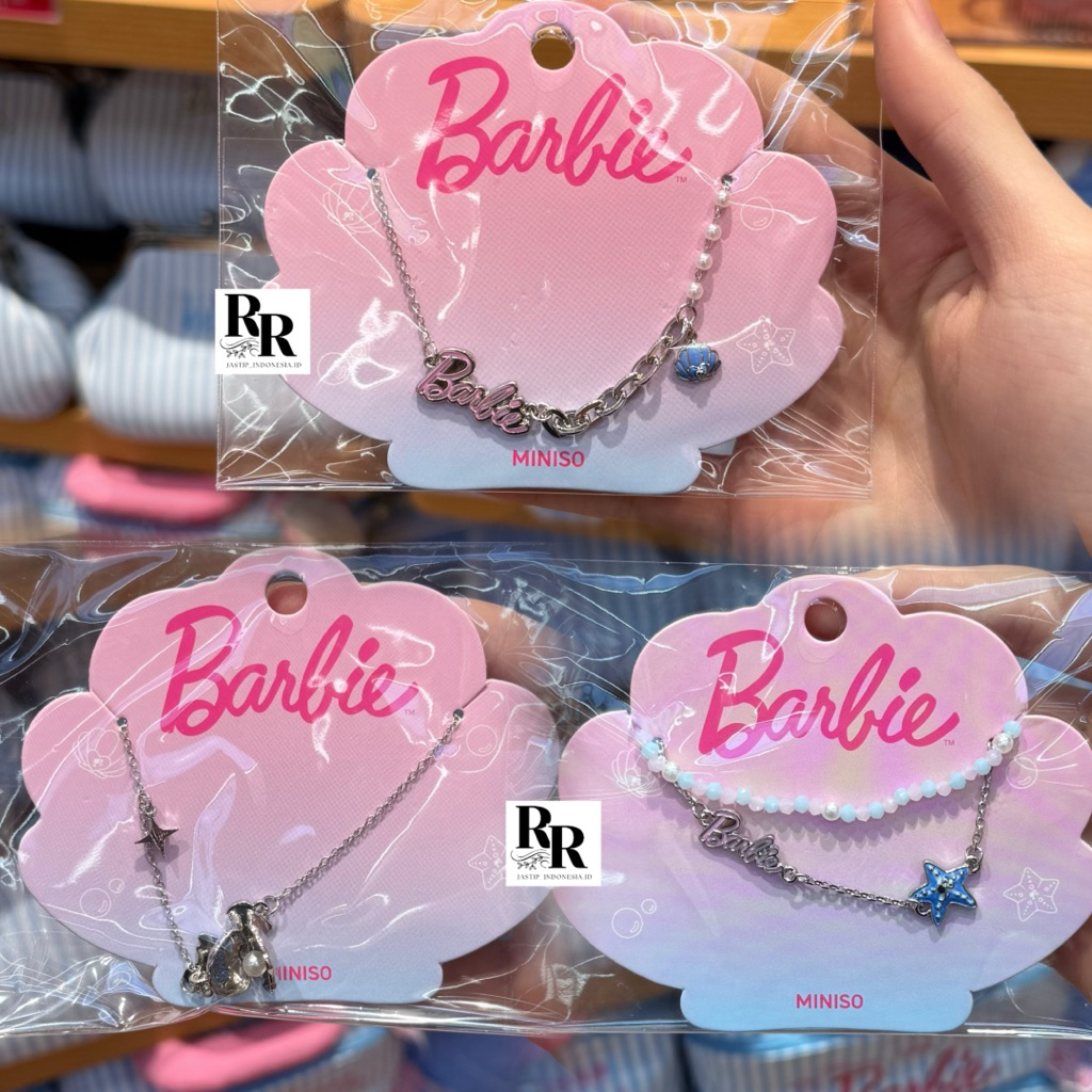 Miniso x Barbie - Perhiasan / Kalung / Barbie Ocean Collection Minimalist Necklaces