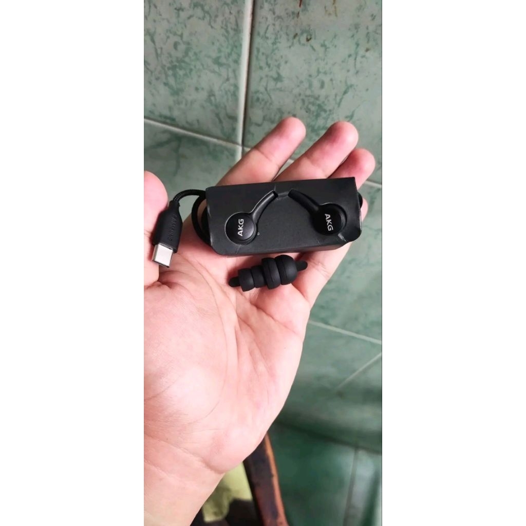 headset akg tipe c original copotan