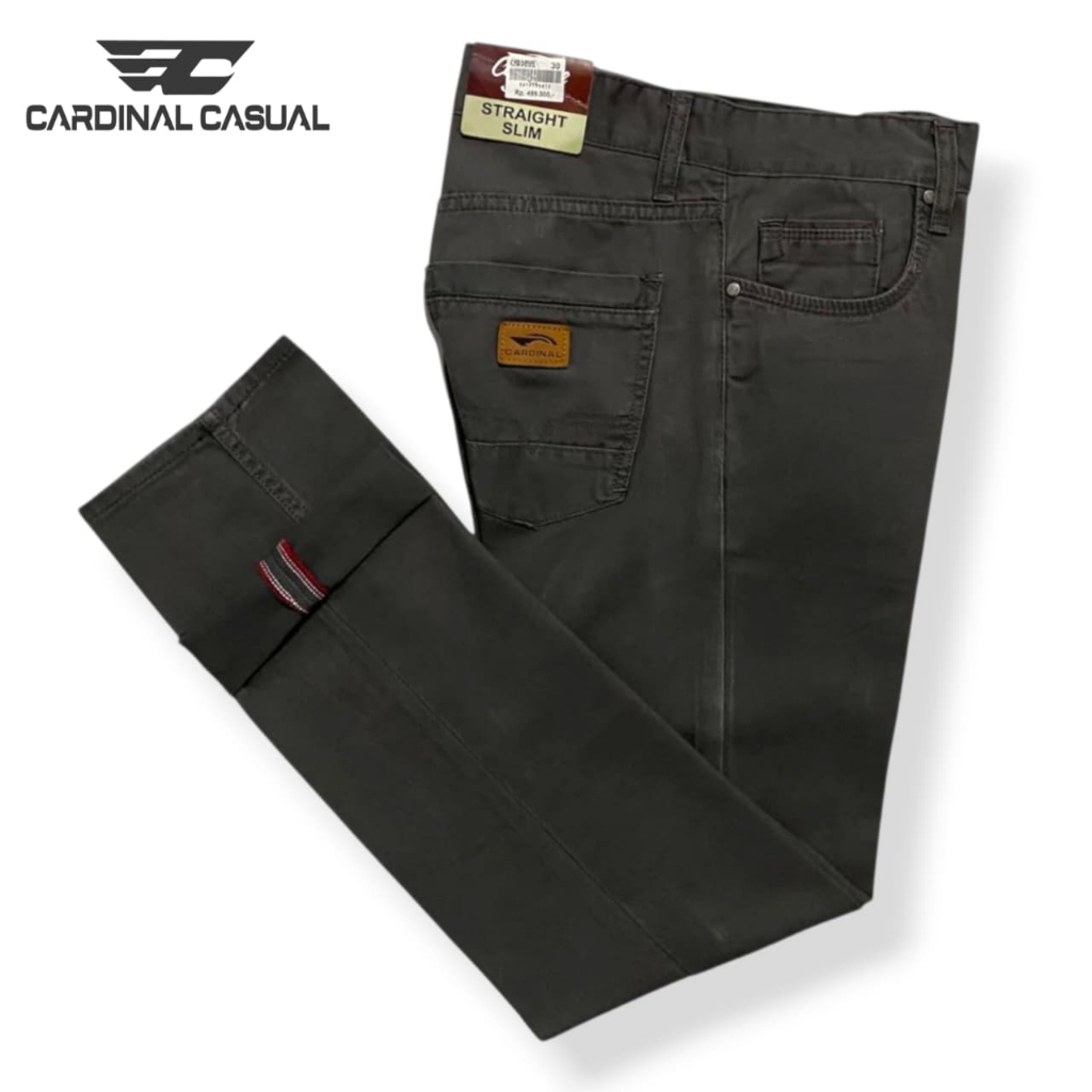 Celana Panjang Kanvas CDL Pria//Celana Kanvas Slim Fit Import Premium//Bahan 100% Katun