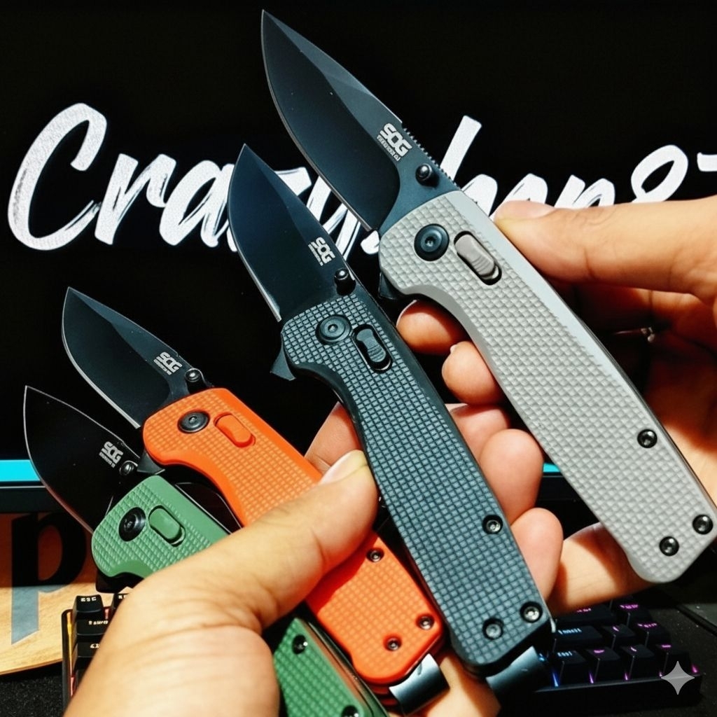 Pisau Alam Liar Outdoor SOG Solid Stell / Pisau Survival