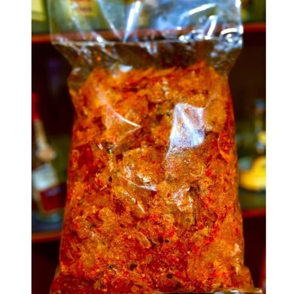 Kripik kaca Kripik Pedas Seblak kripik Kering Pedas Daun Jeruk 1kg