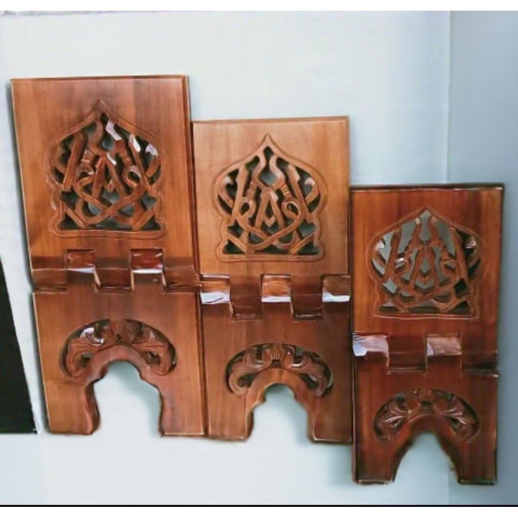 tatakan meja Alquran / meja lipat Alquran / rekal Alquran