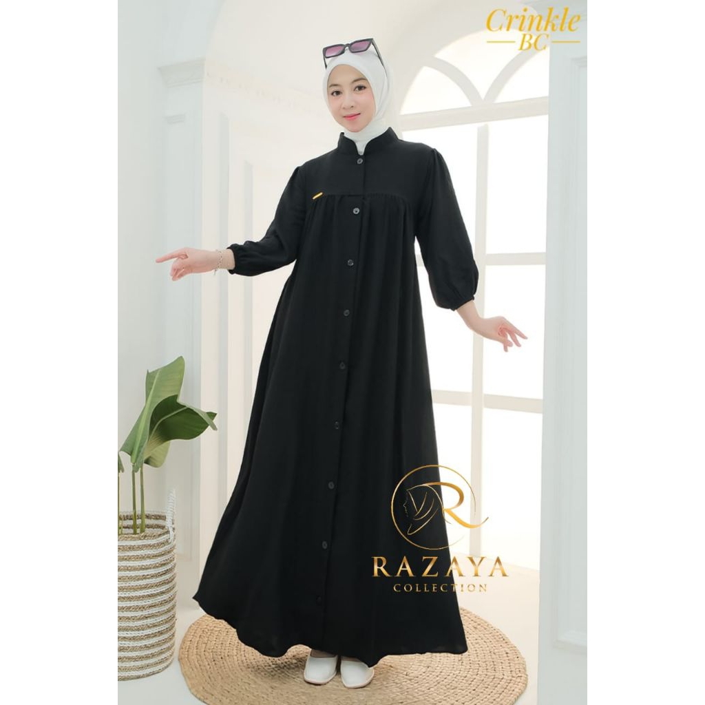 Gamis Crinkle Daily Premium Adem Daily use