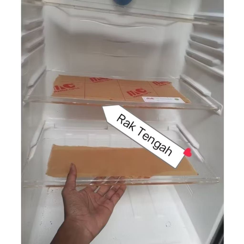 Rak Kulkas SHARP 1 Pintu lemon (loves) RakKulkas Custom