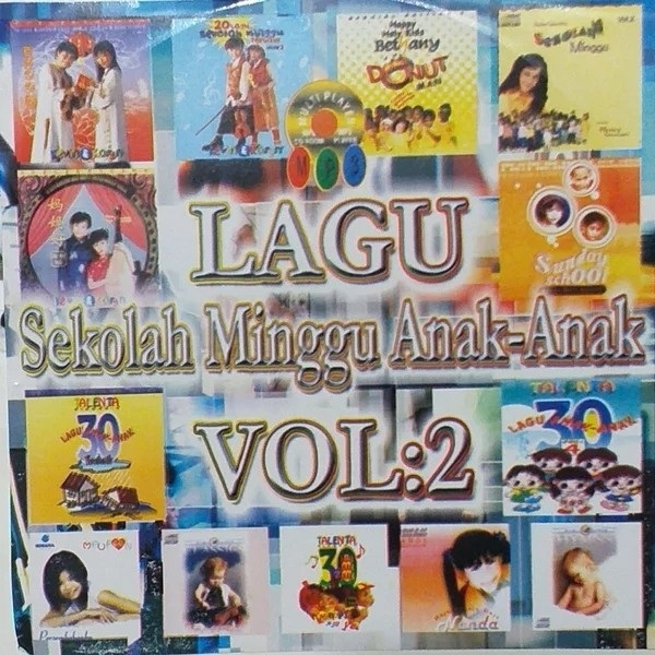 Kaset MP3 Rohani Lagu Sekolah Minggu Anak vol 2 Sunday School Kids Song
