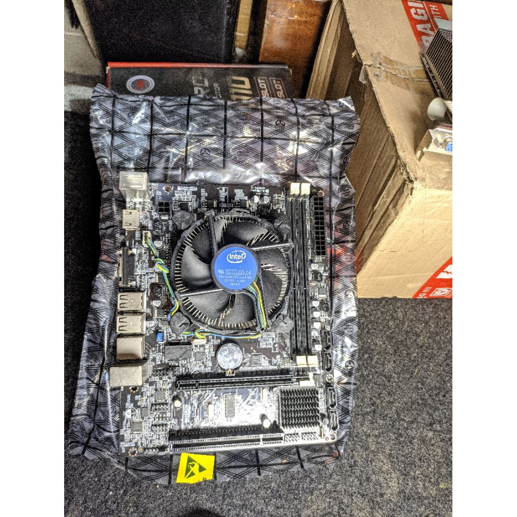 Paketan Mobo H55 + Processor dan FAN Murahhh