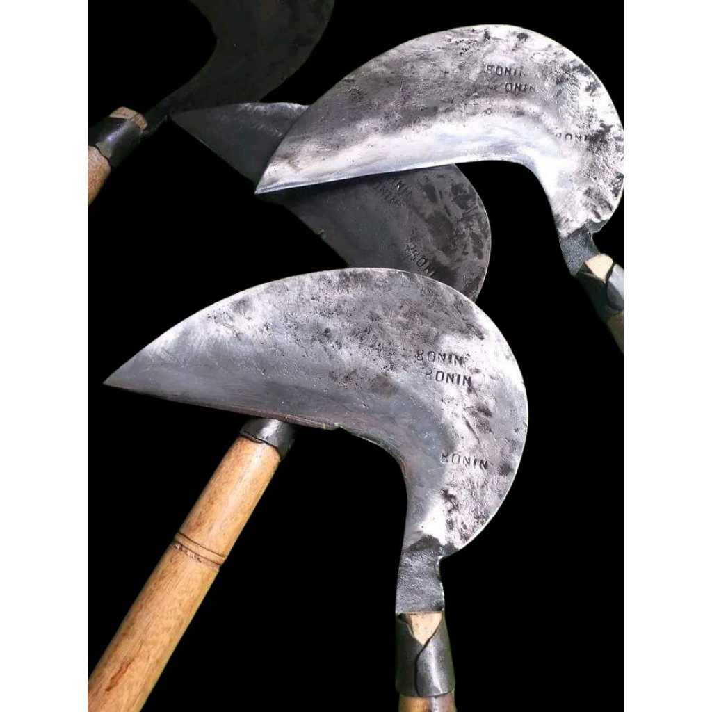 Arit BONIN 100% Baja Gergaji Mesin l Sabit Tajam Anti Tumpul Siap Pakai | Alat Panen Padi & Potong R