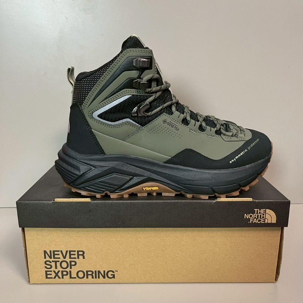Sepatu Hiking The North Face Gore-Tex High Shoes Green/Black
