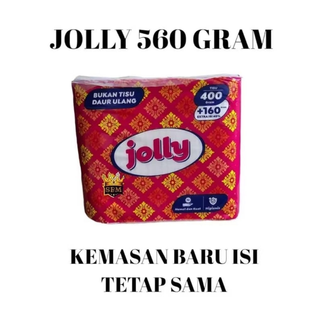 Tisu Jolly 560 gram | Tisu Hemat